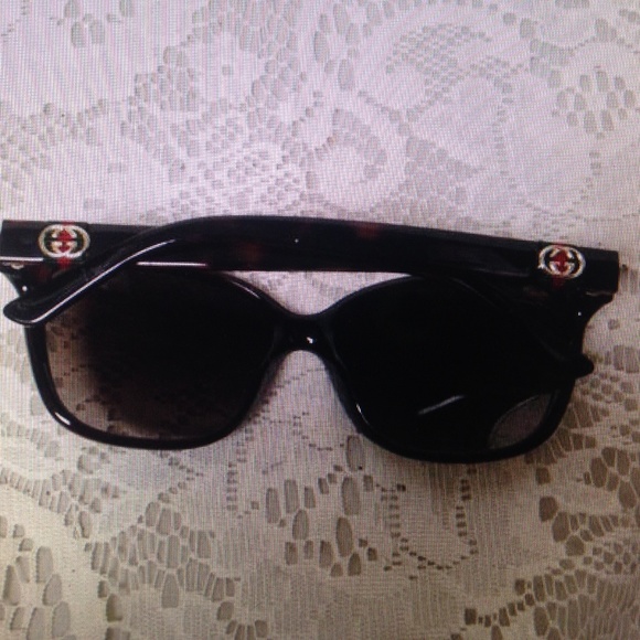 Gucci, Italy, Brown Tortoise Sunglasses main image 5